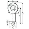 Шарнирный наконечник TSF30 ISB