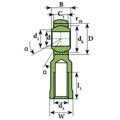 Шарнирный наконечник TSF18 ISB