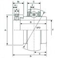 Подшипник HC212 (YEL212-2F) ISB