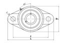 Подшипниковый узел UCFL210 ISB EcoLine