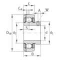 Подшипник GRAE40NPPB ISB