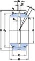 Подшипник GE45 ES-2RS ISB